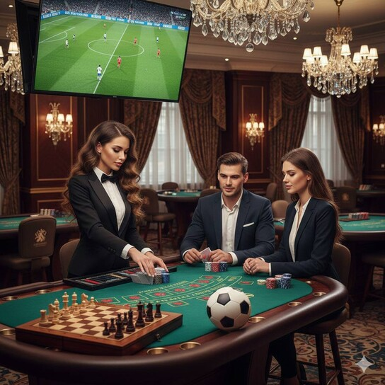 棋牌比赛主视觉